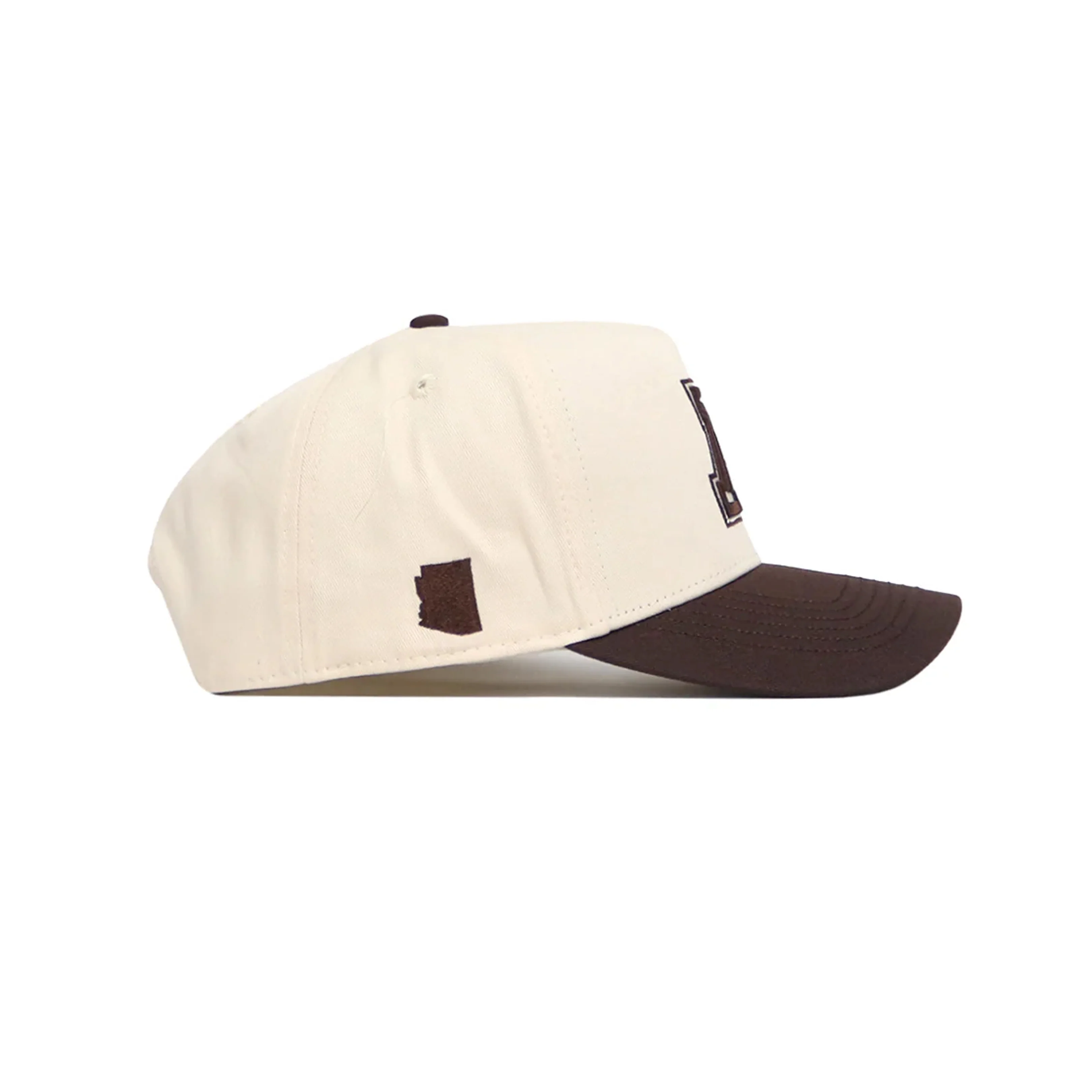 NCAA Arizona Wildcats No Rivals Espresso Structured Hat- Cream - Image 3