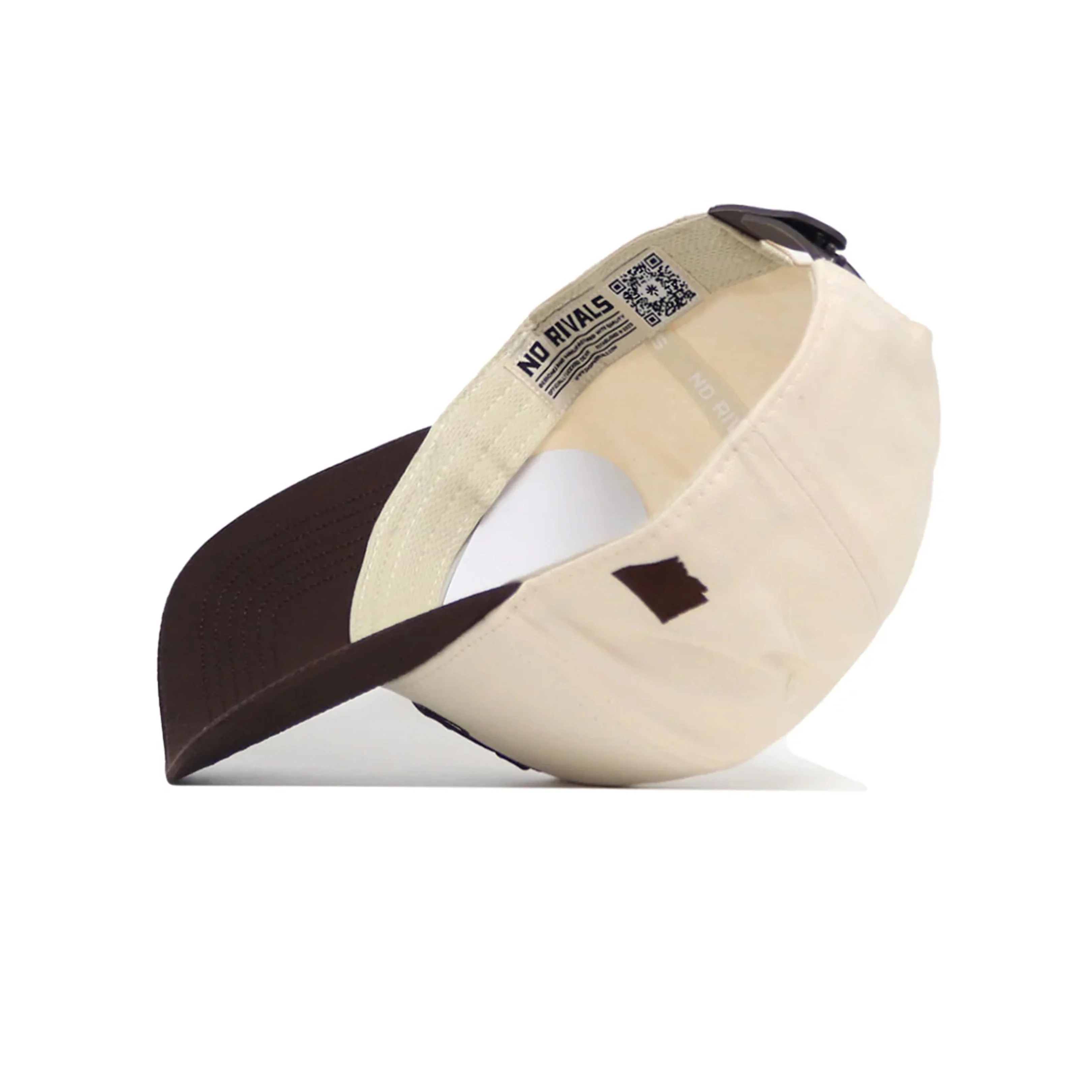 NCAA Arizona Wildcats No Rivals Espresso Structured Hat- Cream - Image 4