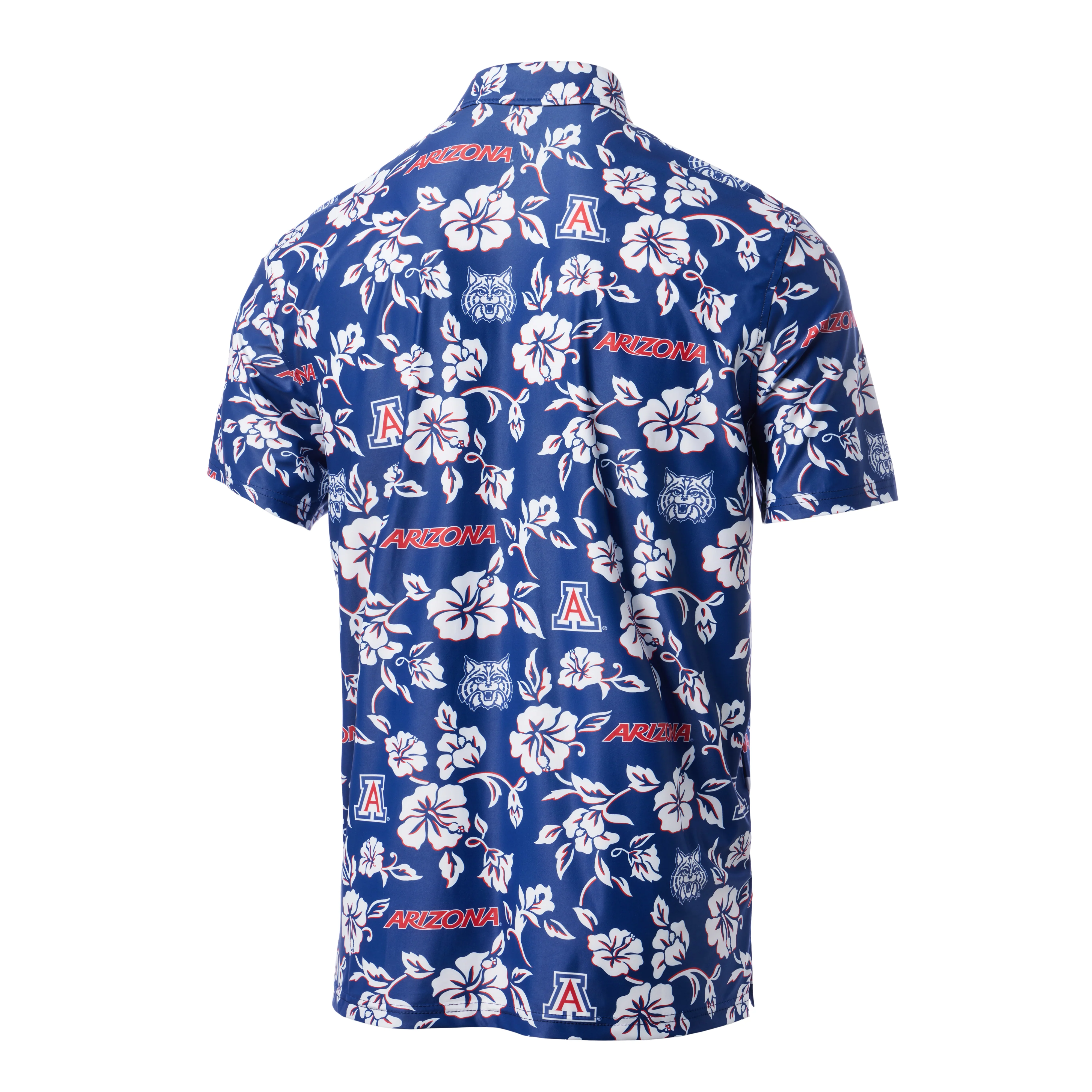 NCAA Arizona Wildcats Reyn Spooner Floral Polo - Navy - Image 3