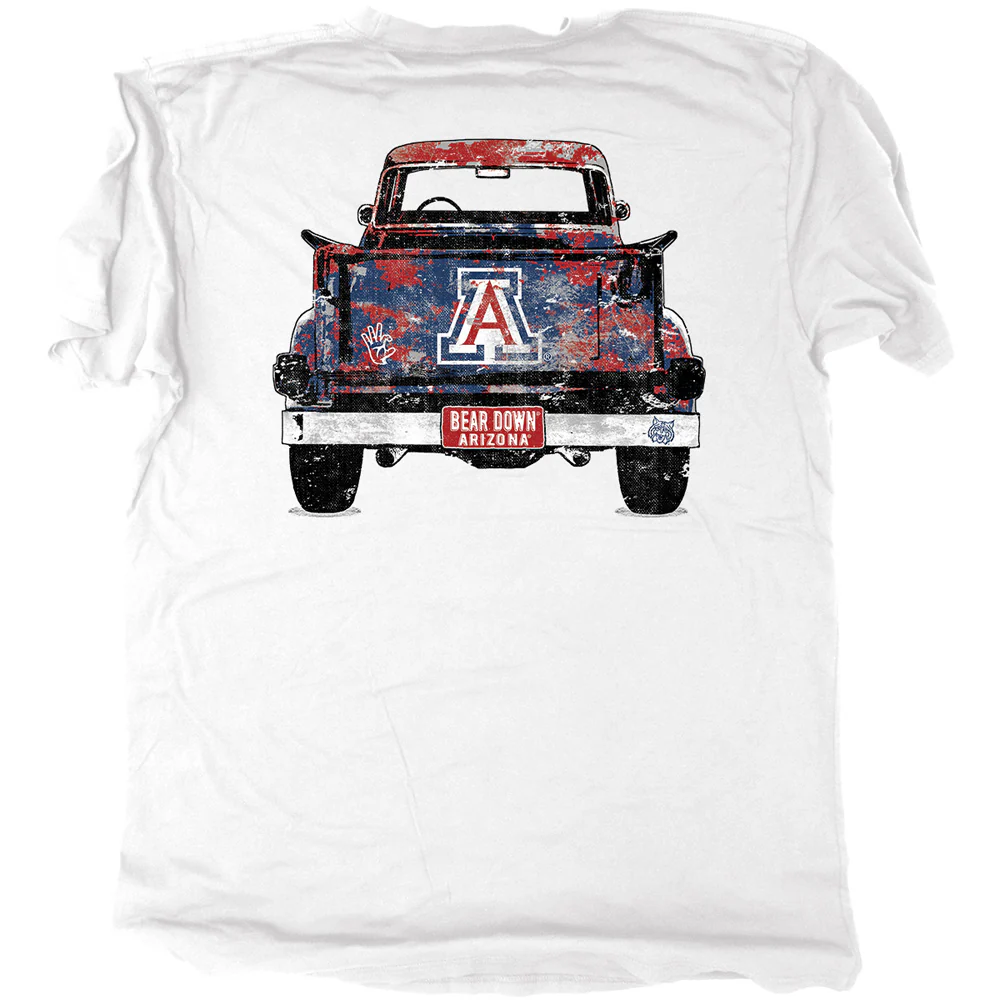 NCAA Arizona Wildcats The Duck Company Pickup T-Shirt - Image 3