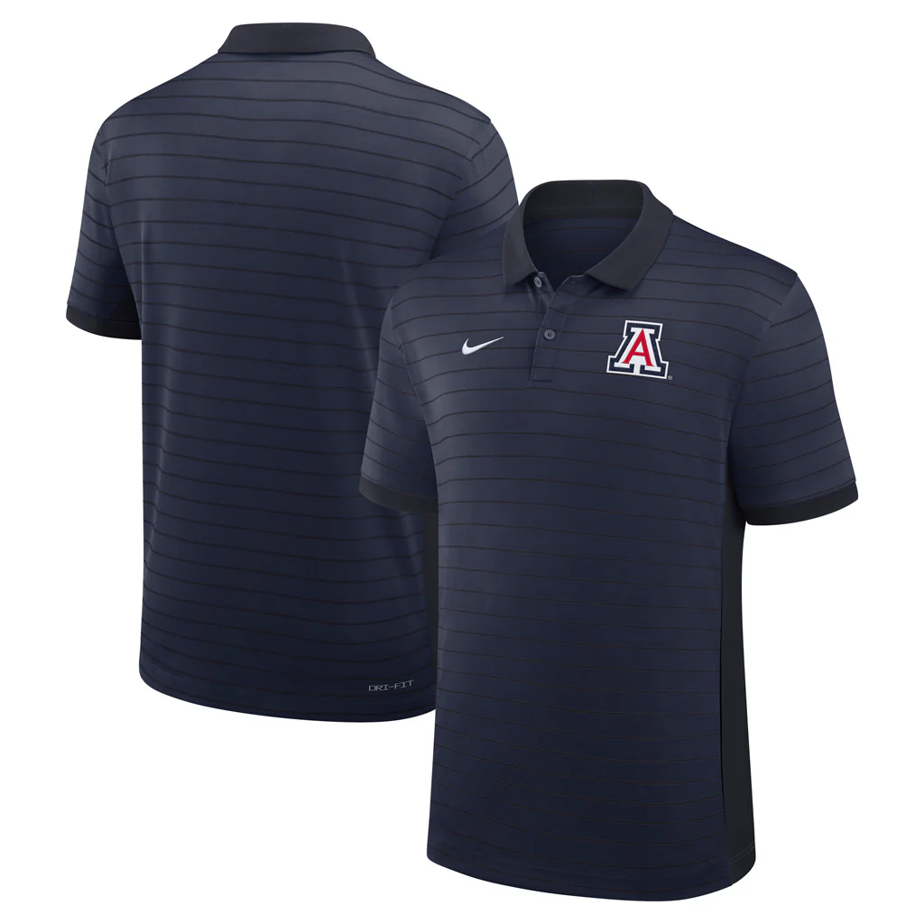 NCAA Arizona Wildcats Victory Stripe Polo - Navy