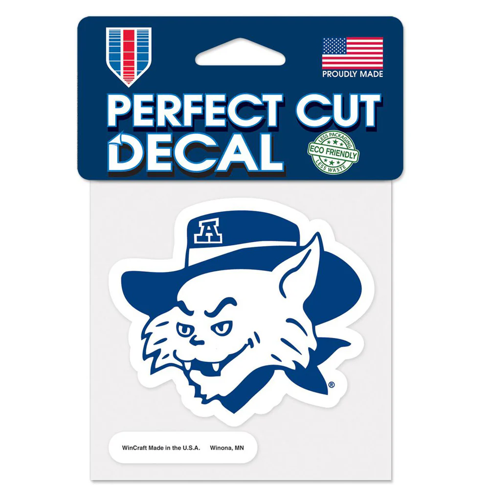 NCAA Arizona Wildcats WinCraft 4" x 4" Cathead Decal