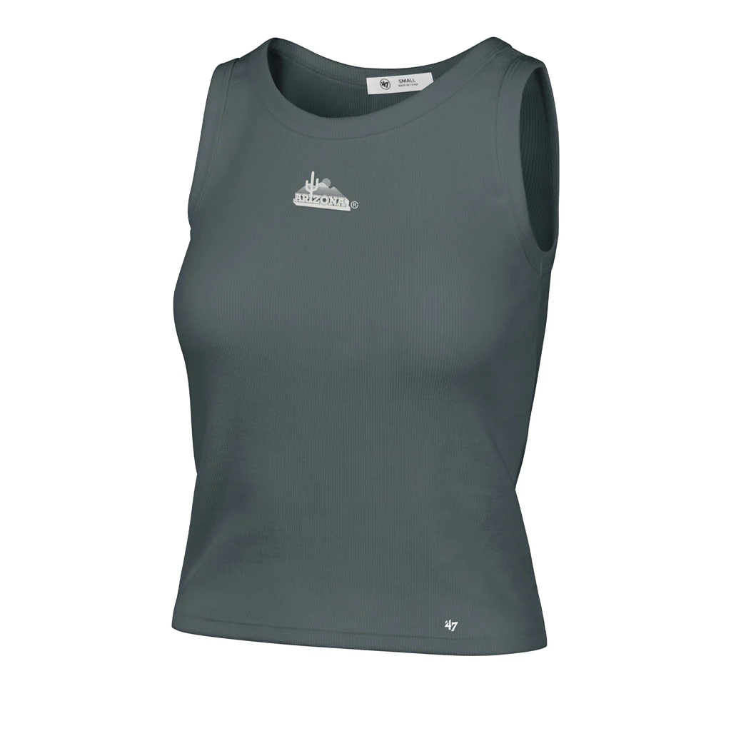 NCAA Arizona Wildcats Women's '47 Ice Cap Baby Tank Top - Gray