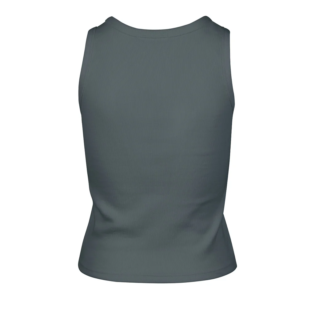 NCAA Arizona Wildcats Women's '47 Ice Cap Baby Tank Top - Gray - Image 2
