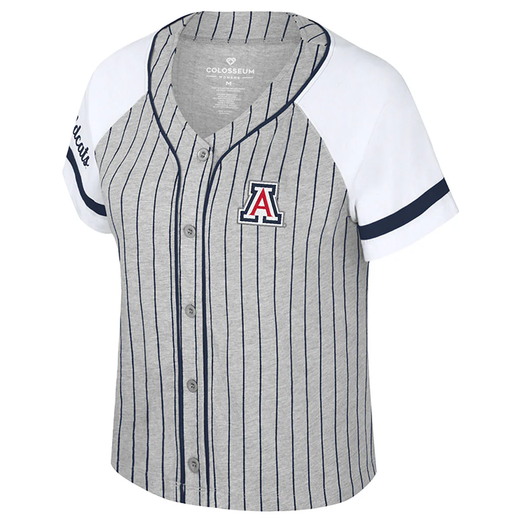 NCAA Arizona Wildcats Women's Colosseum This Feeling Knit Top - Gray