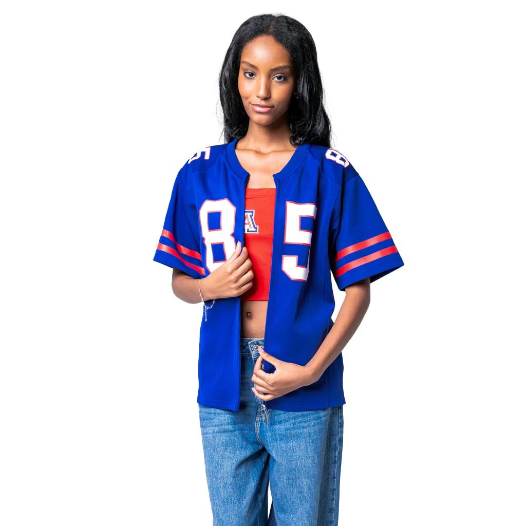 NCAA Arizona Wildcats Women's Established & Co. Zip Jersey - Navy