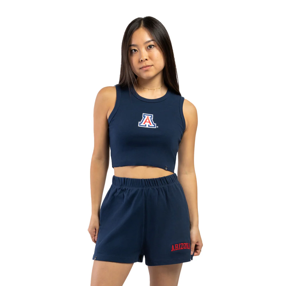 NCAA Arizona Wildcats Women's Hype & Vice Cutoff Tank Top - Image 2
