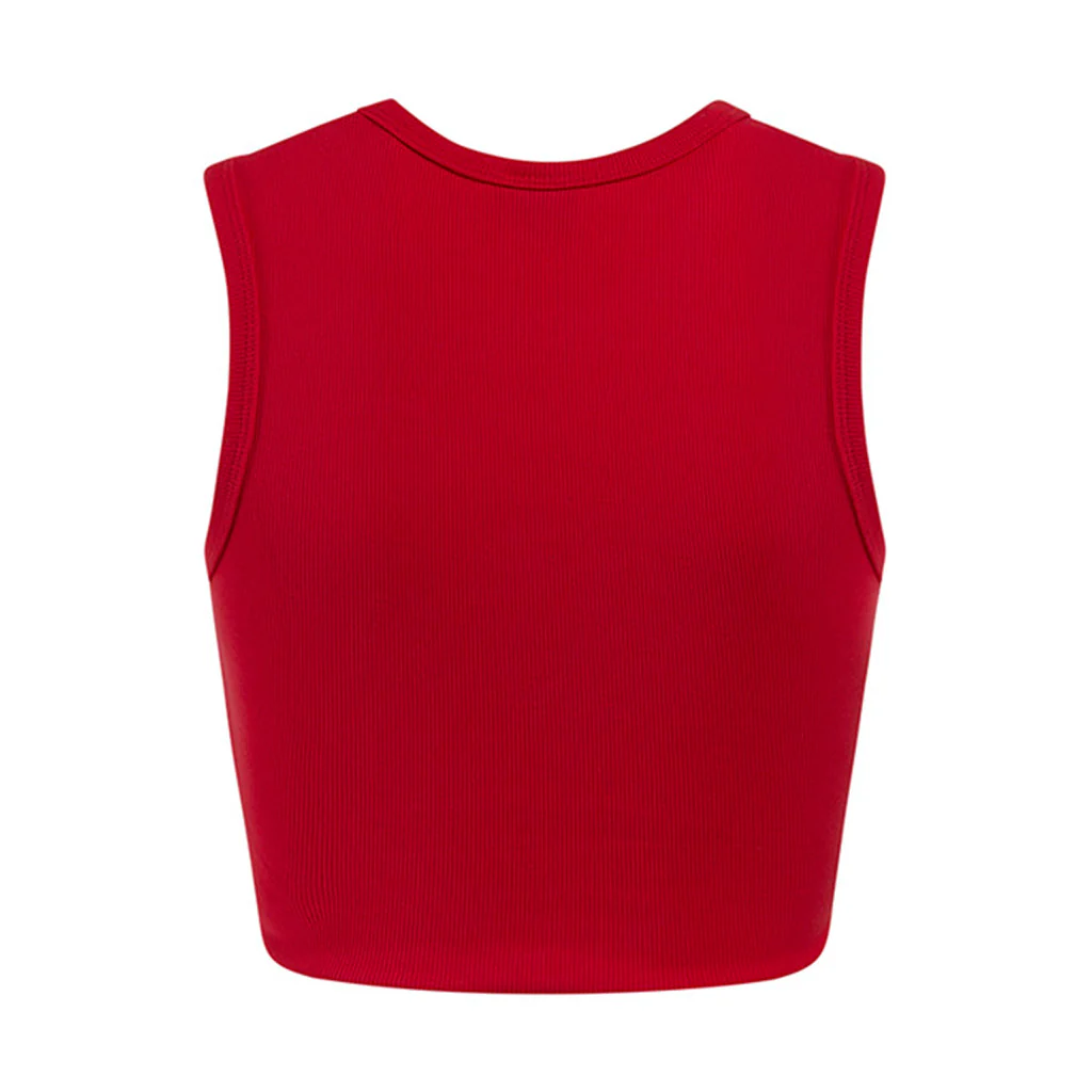 NCAA Arizona Wildcats Women's Hype & Vice Cutoff Tank Top - Red - Image 2