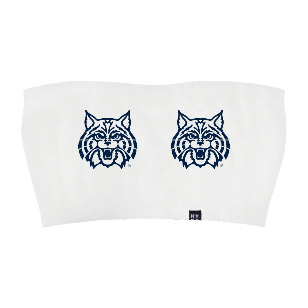 NCAA Arizona Wildcats Women's Hype & Vice Dueling Mascots Bandeau Top