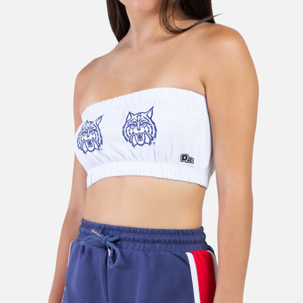 NCAA Arizona Wildcats Women's Hype & Vice Dueling Mascots Bandeau Top - Image 3