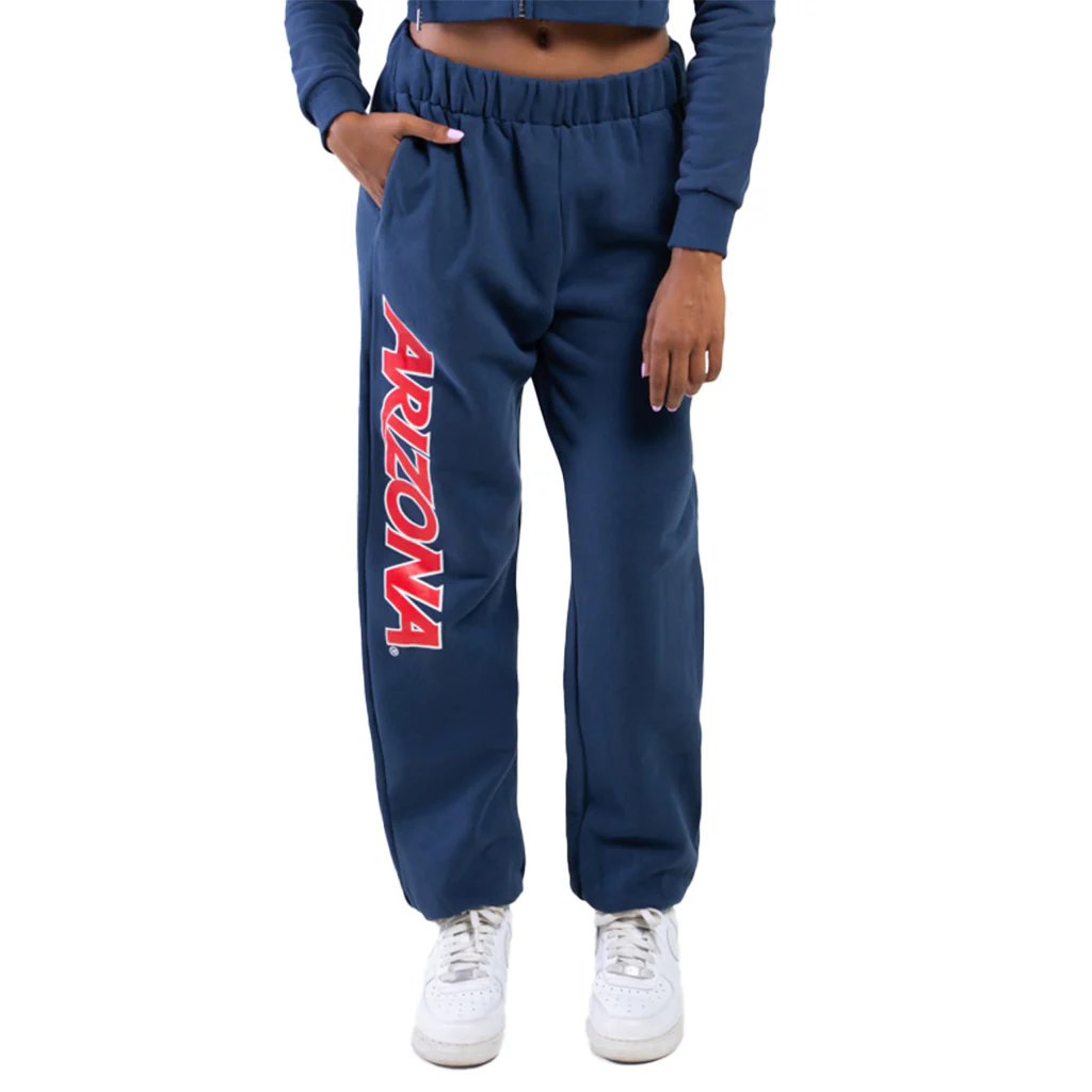 NCAA Arizona Wildcats Women's Hype & Vice Mia Sweatpants - Navy
