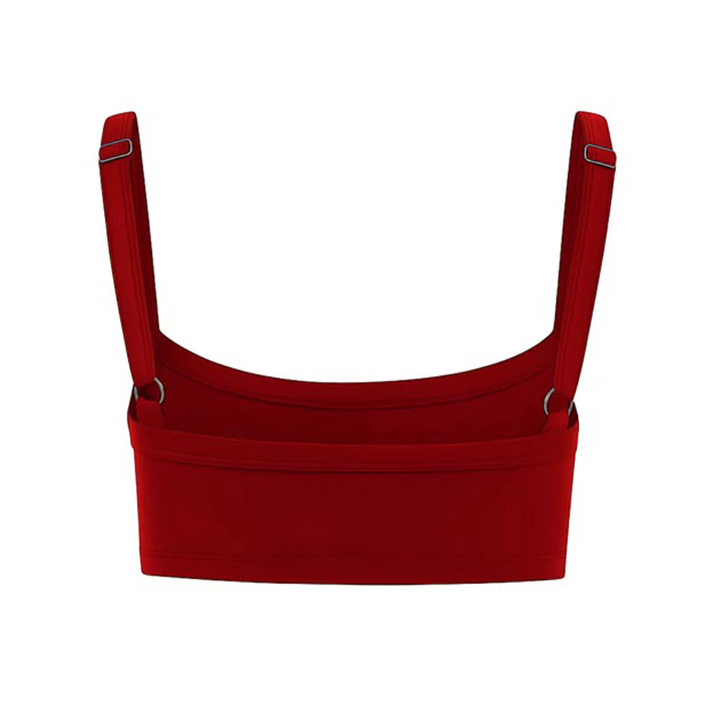 NCAA Arizona Wildcats Women's Hype & Vice Primary Logo Active Bra Top - Red - Image 2