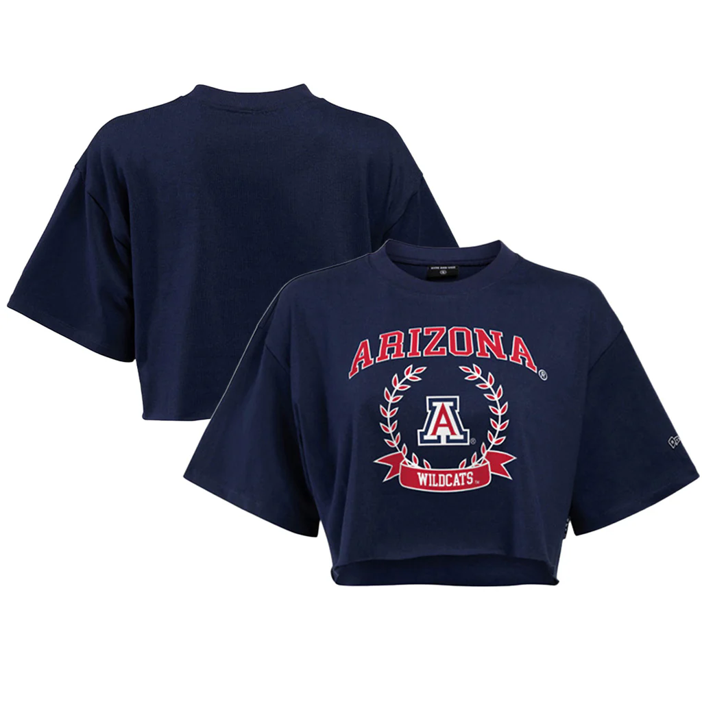 NCAA Arizona Wildcats Women's Hype & Vice Stack Track Top - Navy