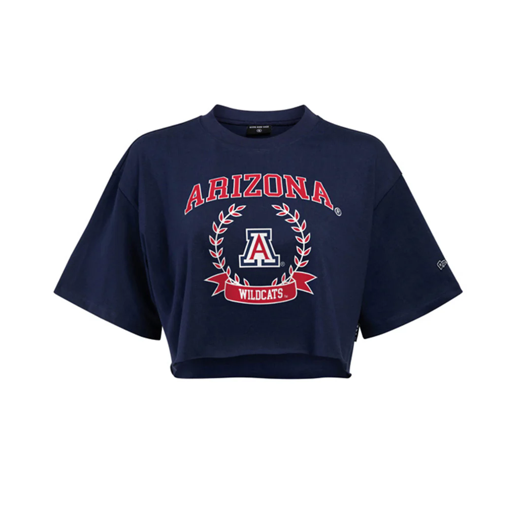 NCAA Arizona Wildcats Women's Hype & Vice Stack Track Top - Navy - Image 2