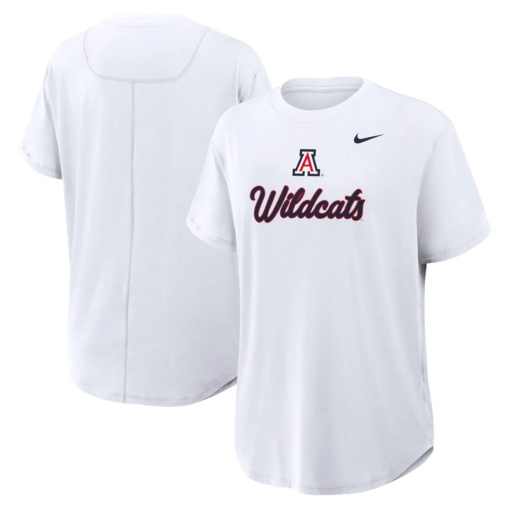 NCAA Arizona Wildcats Women's Nike One Dri-Fit Loose Top - White