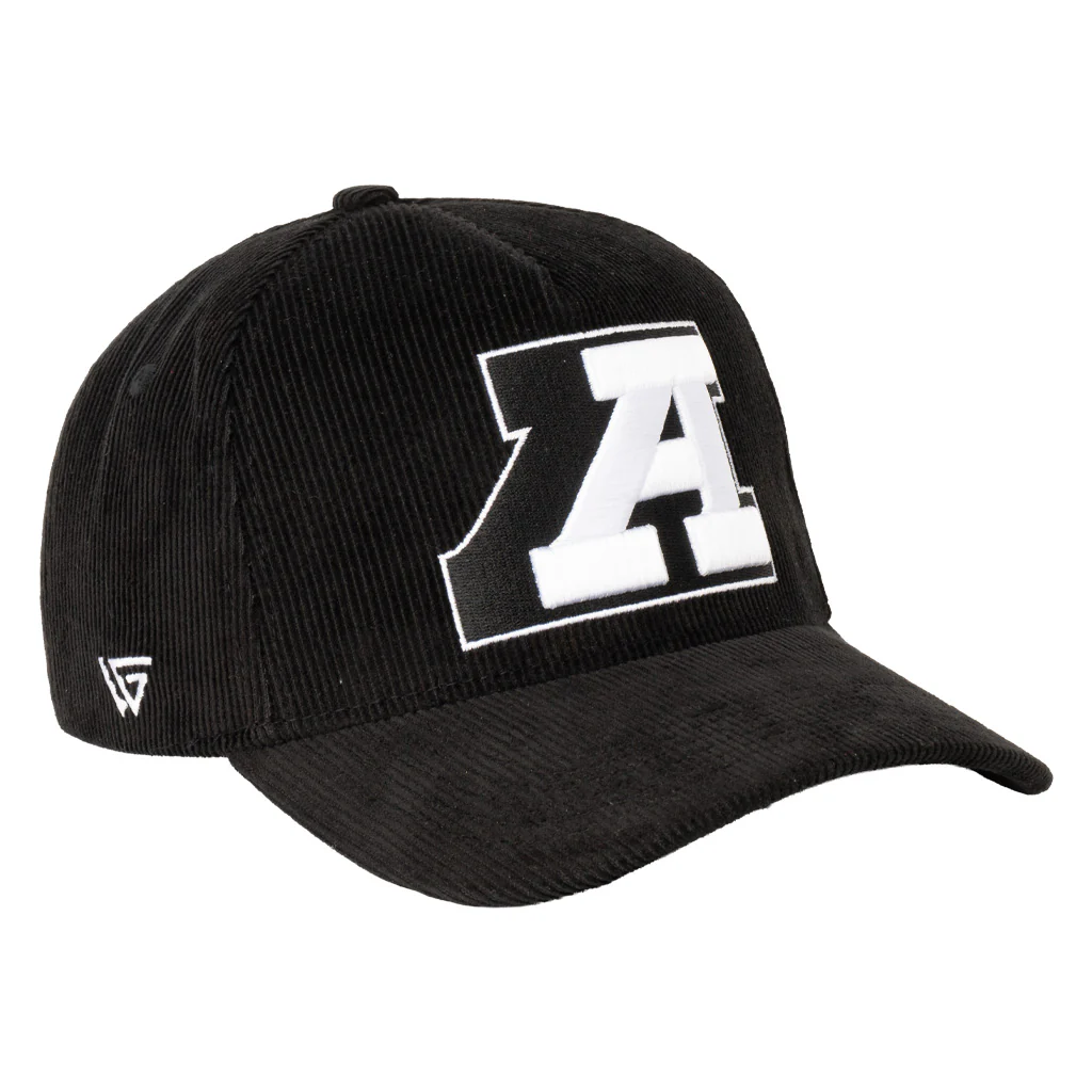 NCAA Arizona Wildcats Woodn Grail Blacktop Adjustable Hat - Black