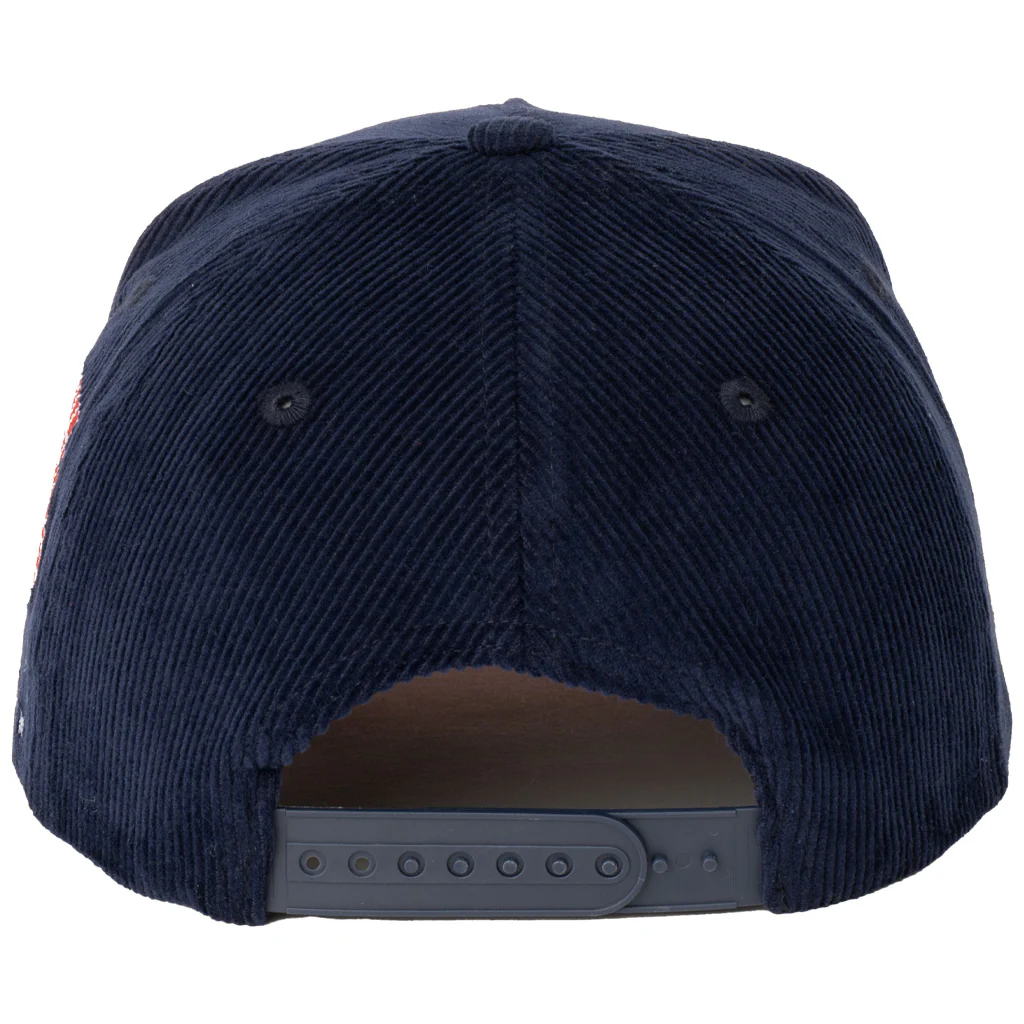 NCAA Arizona Wildcats Woodn Grail Blueprint Corduroy Adjustable Hat - Navy - Image 3