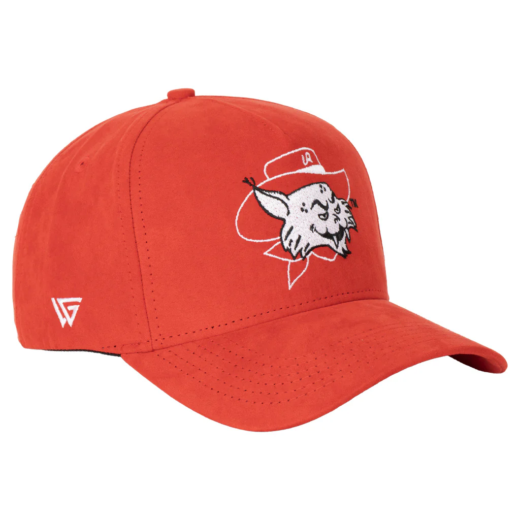 NCAA Arizona Wildcats Woodn Grail Wilbur Red Suede Adjustable Hat - Red
