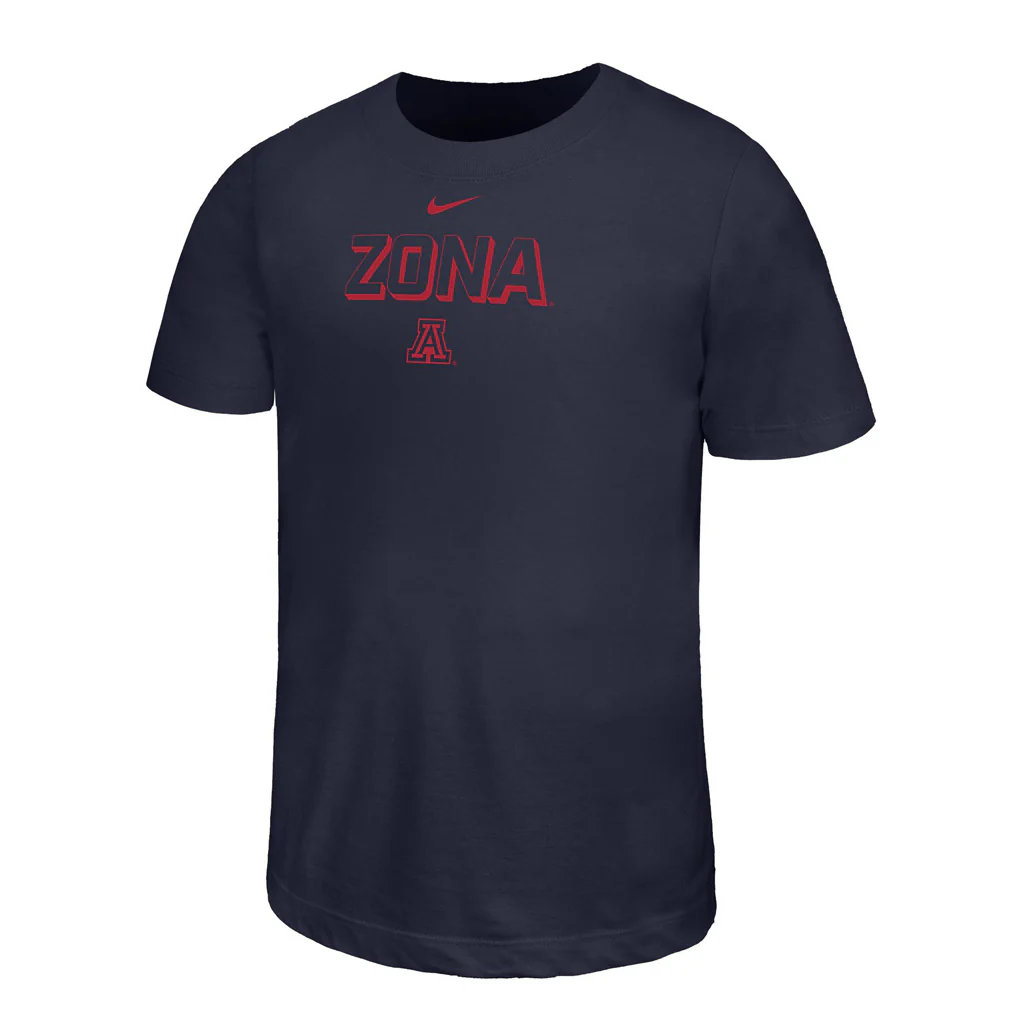 NCAA Arizona Wildcats Youth Nike Dri-Fit Legend T-Shirt - Navy
