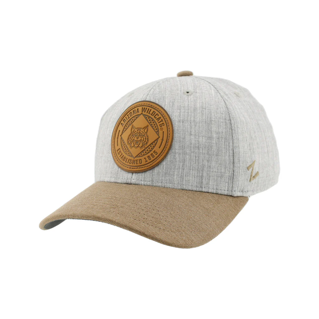 NCAA Arizona Wildcats Zephyr First Class Flex Hat - Gray