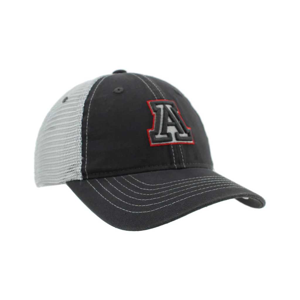 NCAA Arizona Wildcats Zephyr Radiate University Slouch Adjustable Hat - Charcoal - Image 2