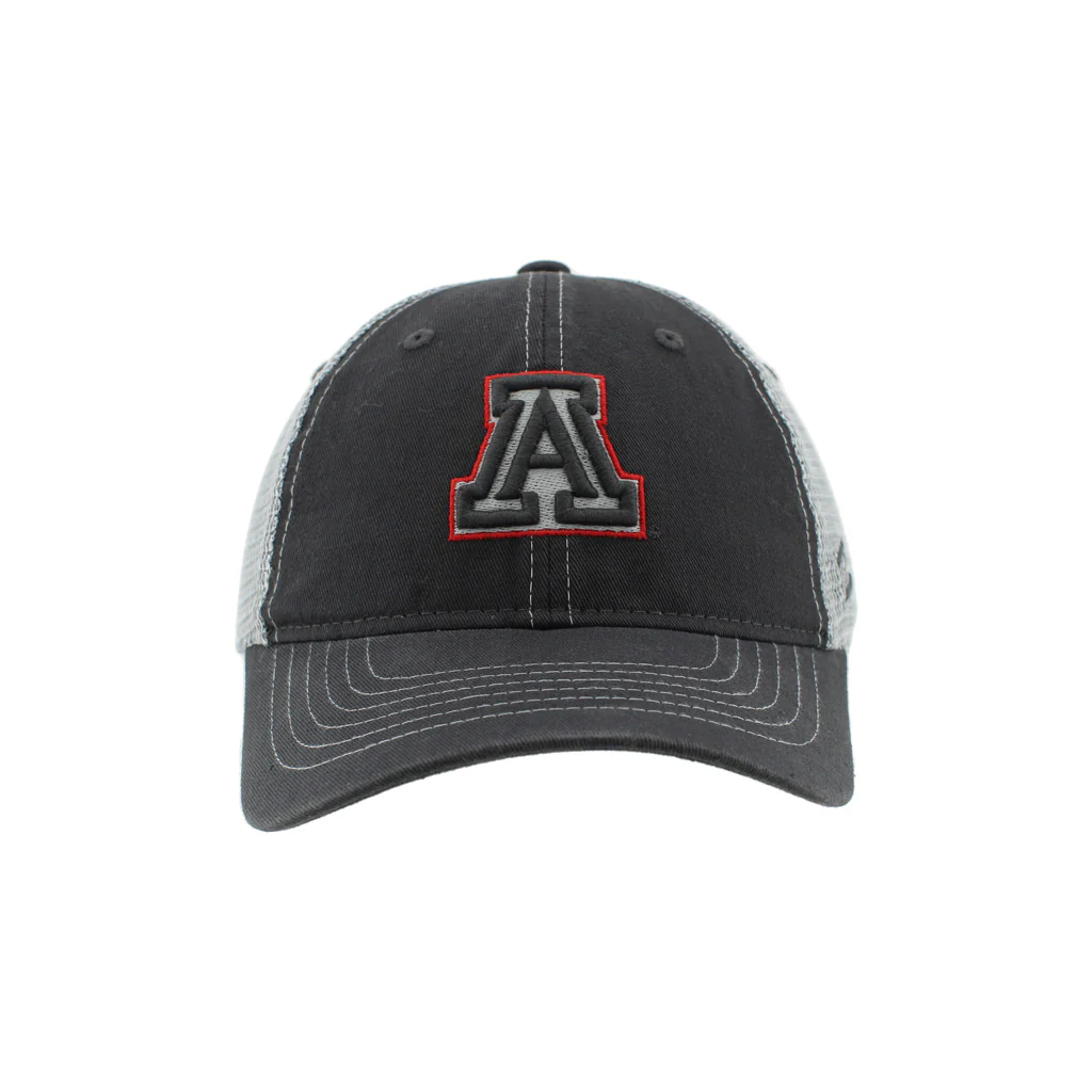 NCAA Arizona Wildcats Zephyr Radiate University Slouch Adjustable Hat - Charcoal - Image 3