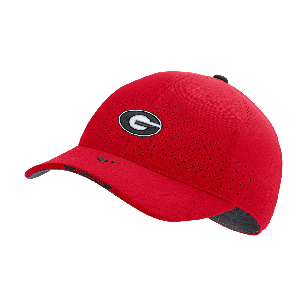 NCAA Georgia Bulldogs Nike Aero Legacy91 Adjustable Hat - Red