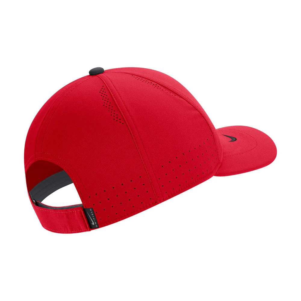 NCAA Georgia Bulldogs Nike Aero Legacy91 Adjustable Hat - Red - Image 2