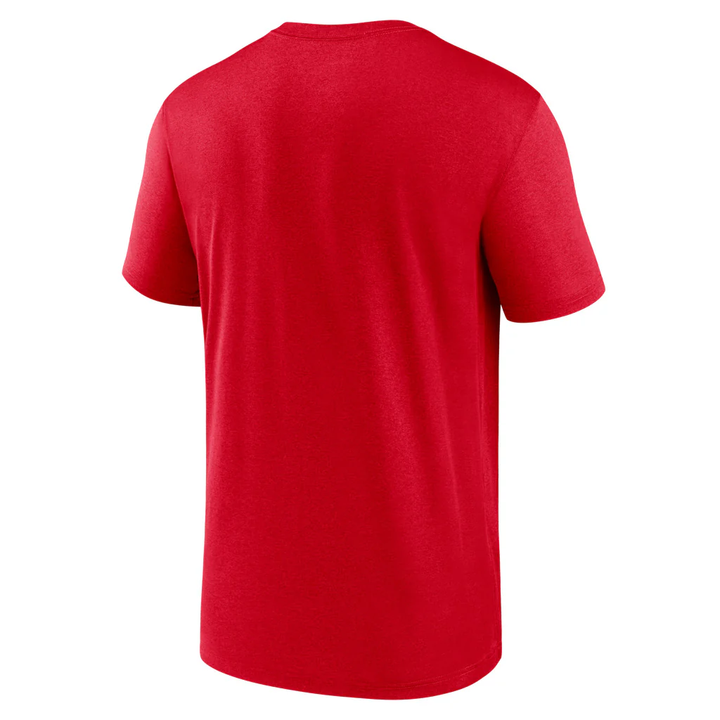 NCAA Georgia Bulldogs Nike Shadow Logo Legend T-Shirt - Red - Image 3
