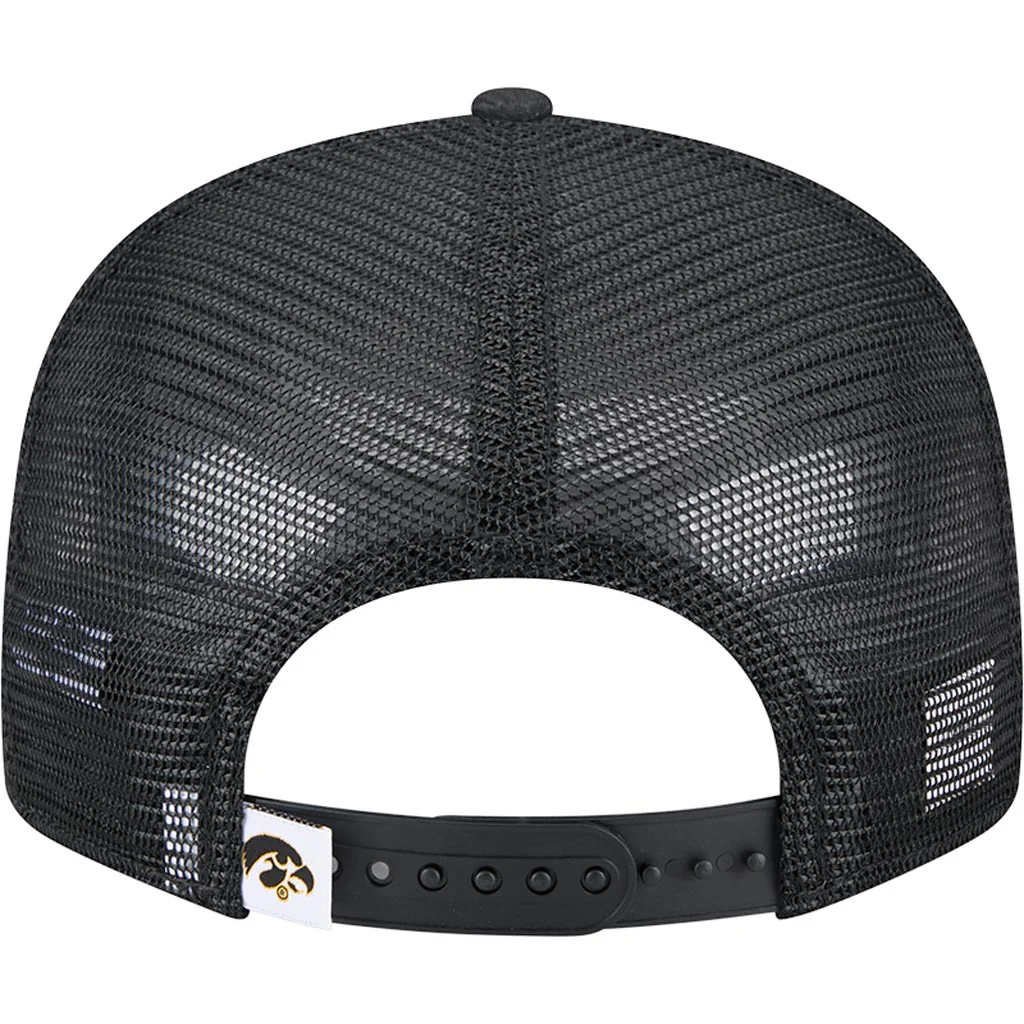 NCAA Iowa Hawkeyes New Era 9FIFTY Snapback Trucker Hat - Black - Image 4