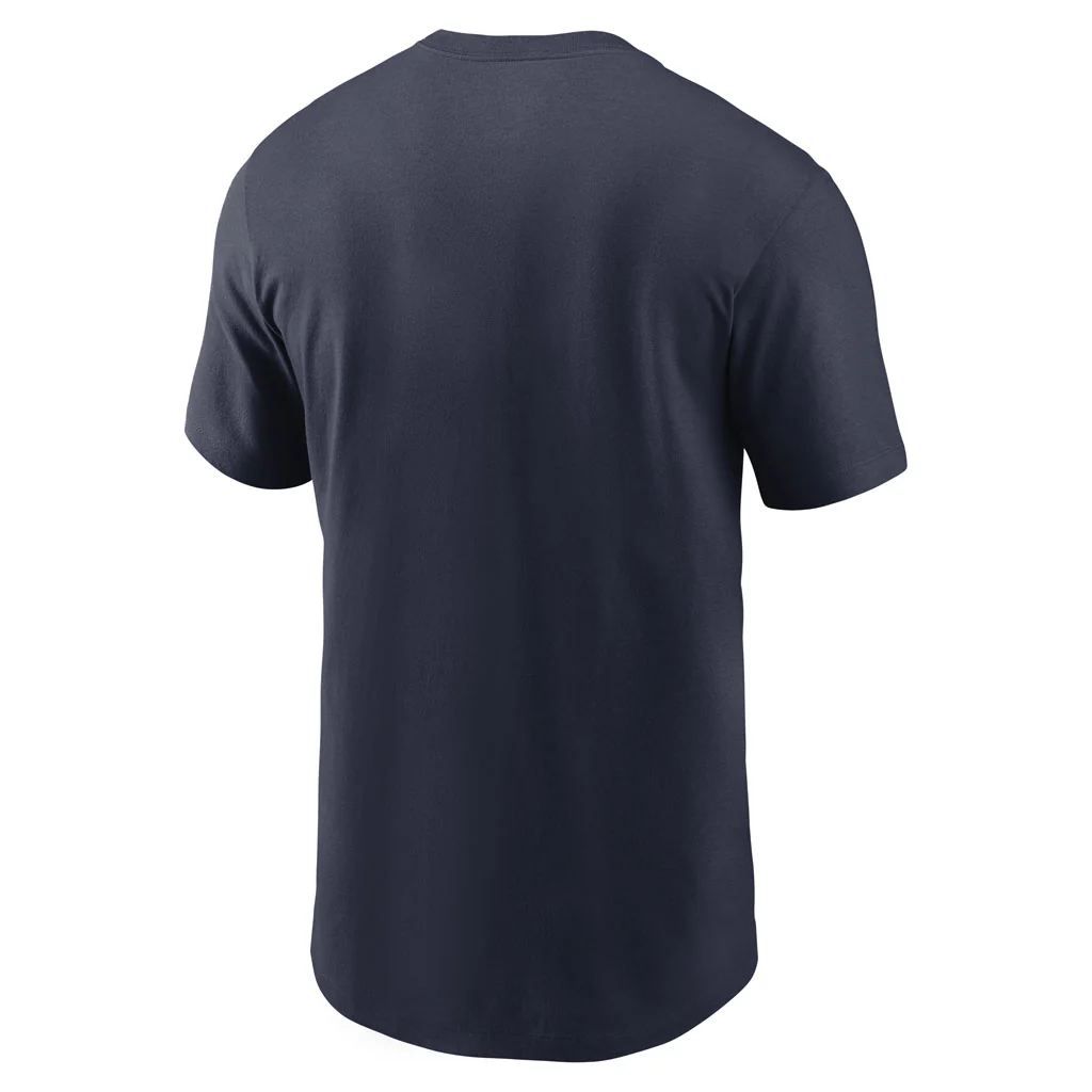 NCAA Michigan Wolverines Nike Cotton Madness T-Shirt - Navy - Image 3