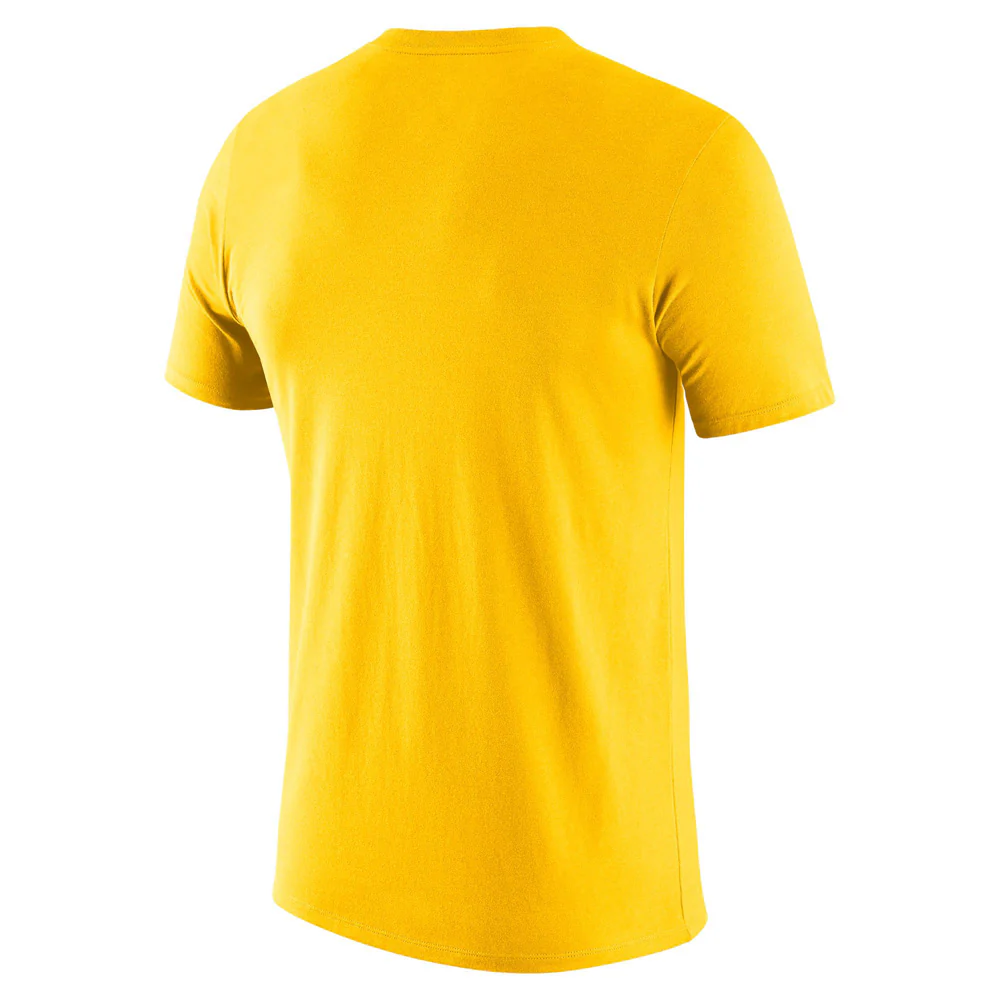 NCAA Michigan Wolverines Nike Logo Essential T-Shirt - Gold - Image 2