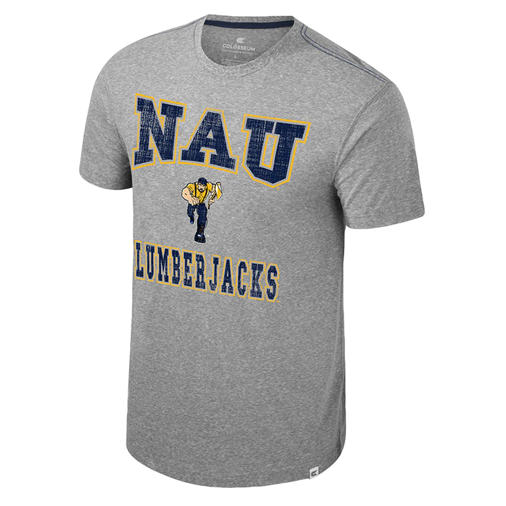 NCAA Northern Arizona Lumberjacks Colosseum Buddy Tri-Blend T-Shirt - Heather Gray