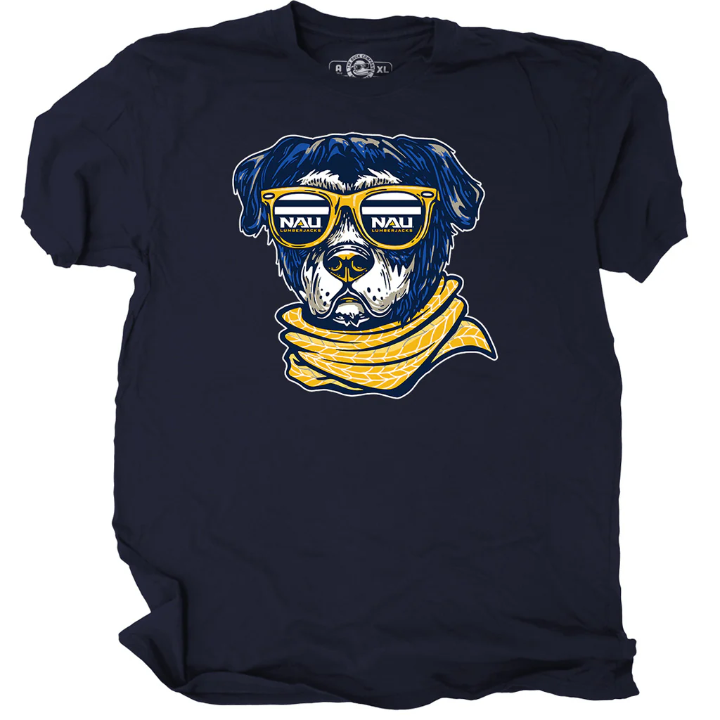 NCAA Northern Arizona Lumberjacks The Duck Company Hound T-shirt