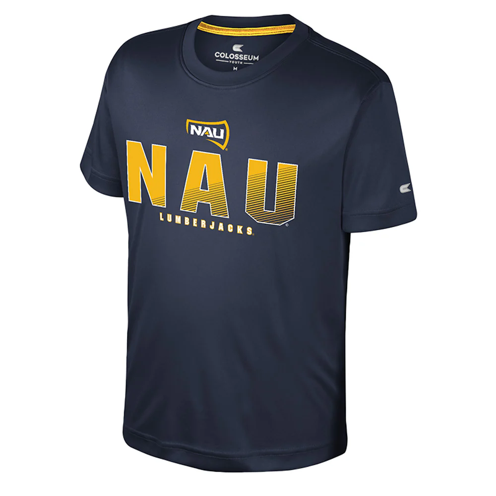 NCAA Northern Arizona Lumberjacks Youth Colosseum Hargrove T-Shirt - Navy