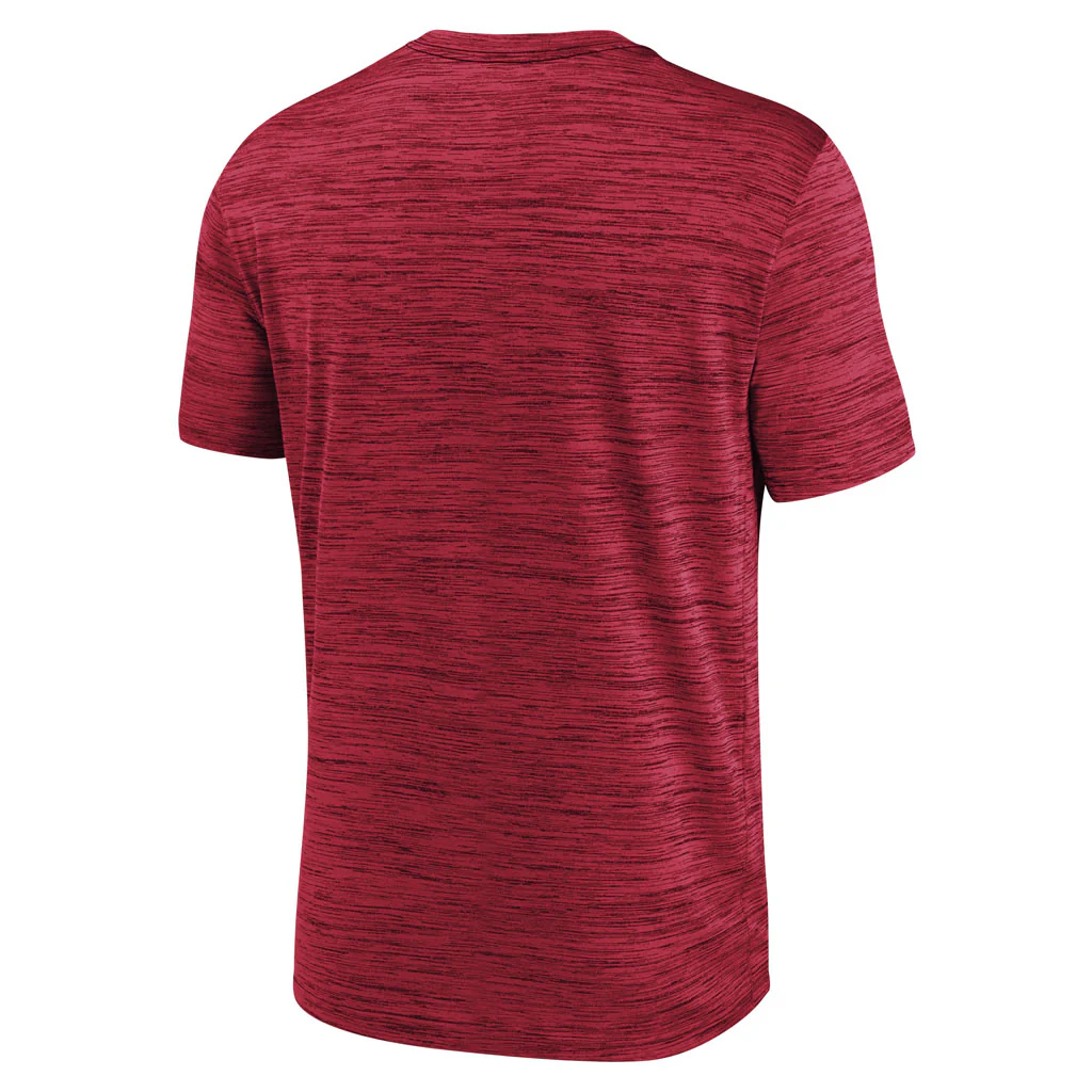 NCAA Ohio State Buckeyes Nike Script Velocity T-Shirt - Red - Image 3