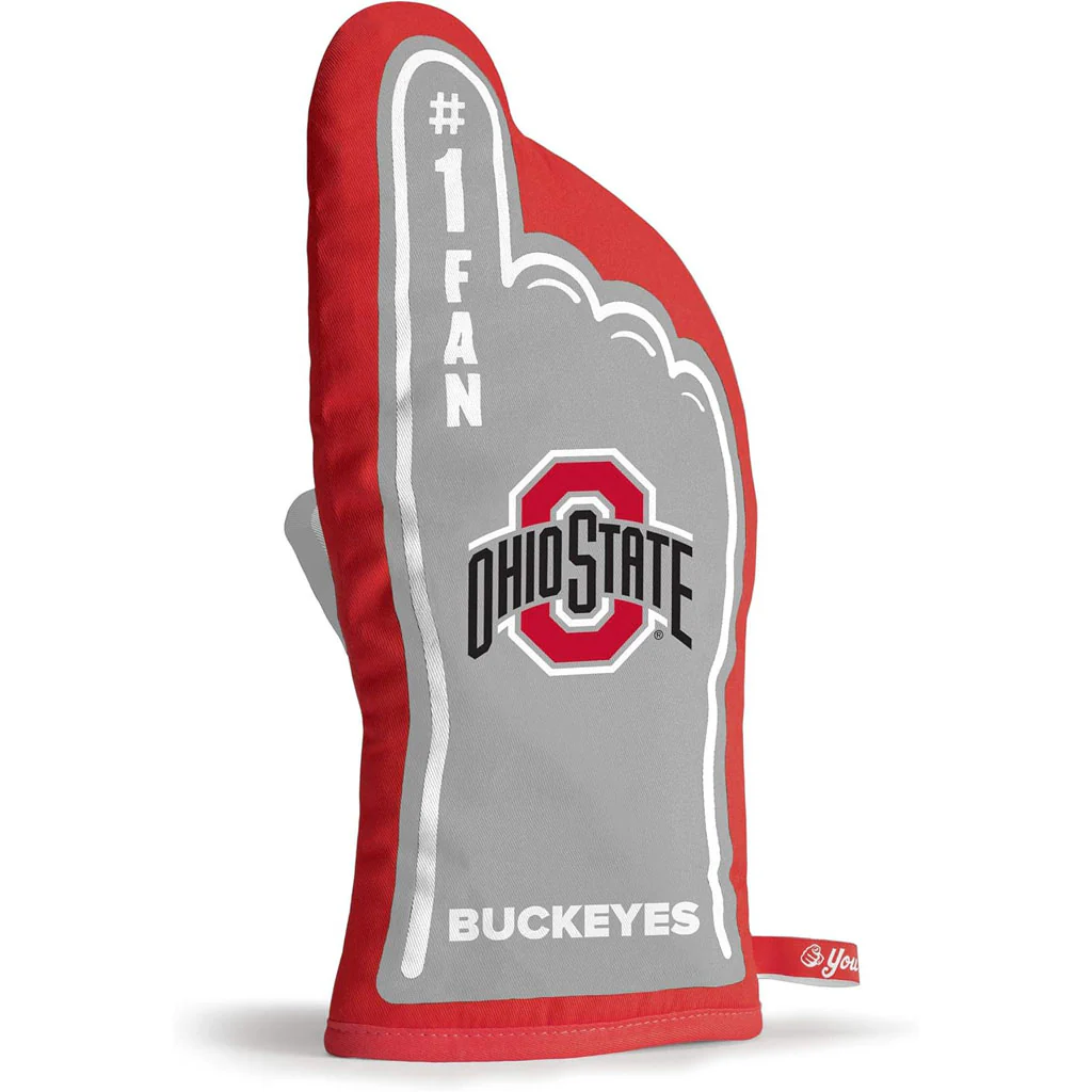 NCAA Ohio State Buckeyes YouTheFan Oven Mitt - Image 2