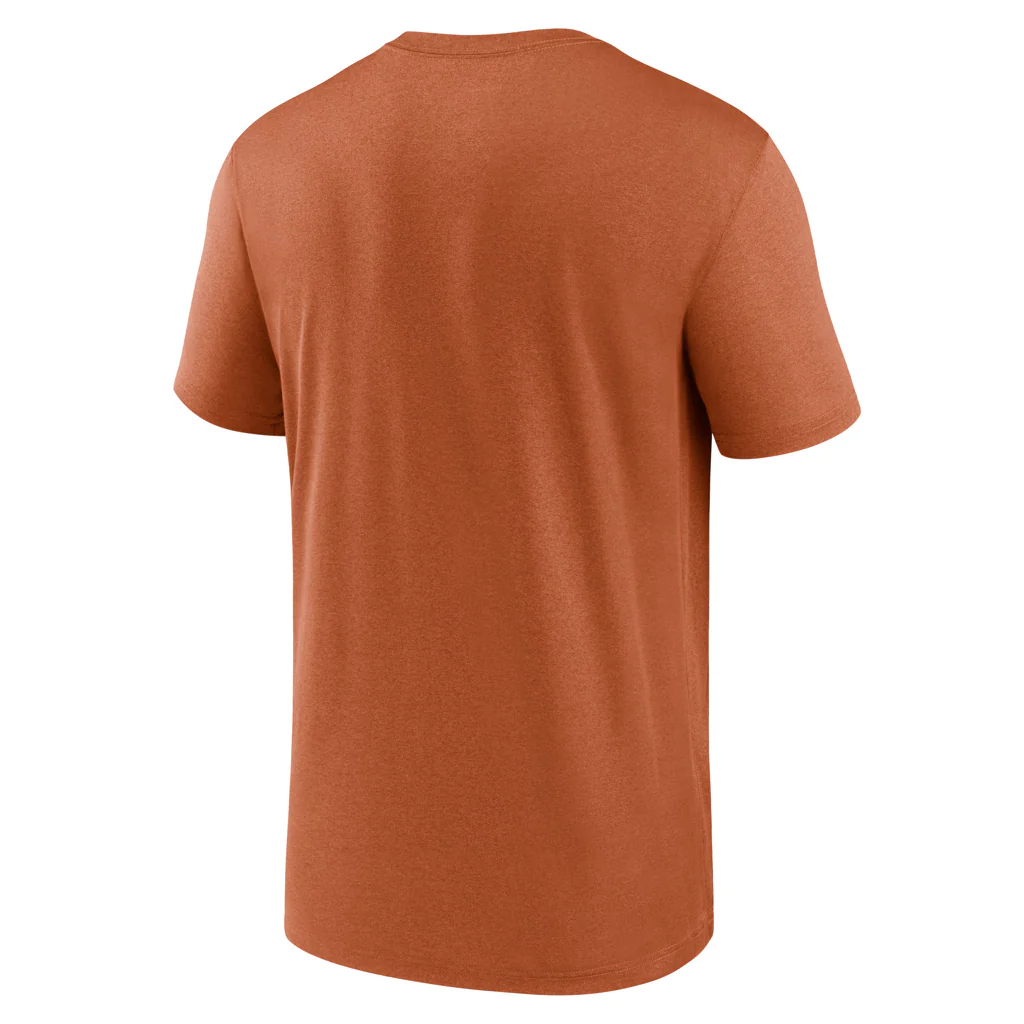 NCAA Texas Longhorns Nike Shadow Logo Legend T-Shirt - Orange - Image 3