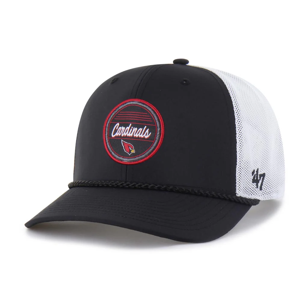 NFL Arizona Cardinals '47 brrr Fairway Strap Snapback Trucker Hat - Black
