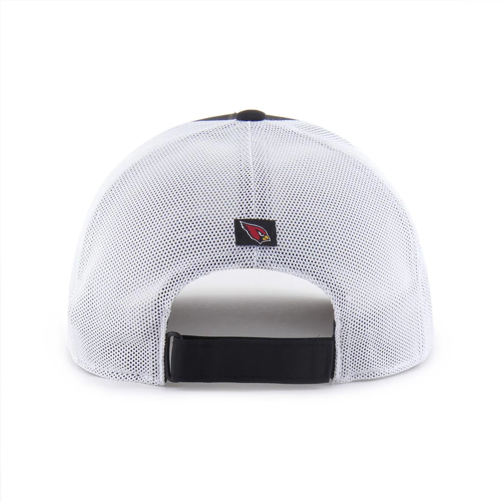 NFL Arizona Cardinals '47 brrr Fairway Strap Snapback Trucker Hat - Black - Image 2