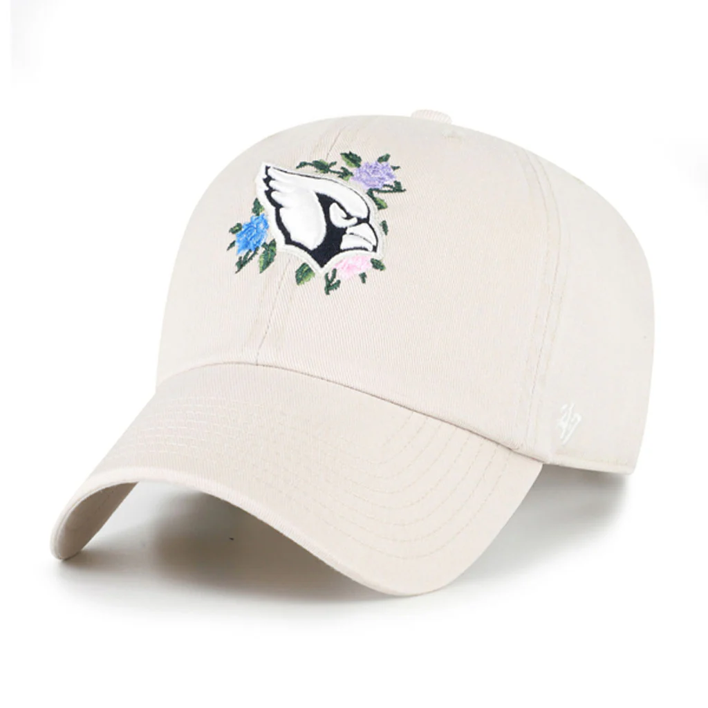 NFL Arizona Cardinals '47 Bryony Clean Up Adjustable Hat - Ivory