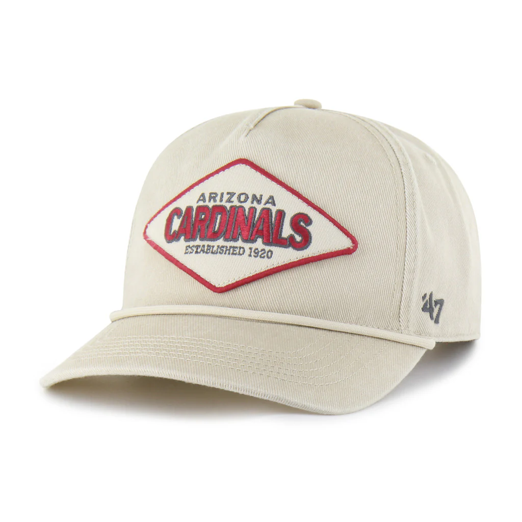 NFL Arizona Cardinals '47 Cairn Hitch Snapback Hat - Tan - Image 2