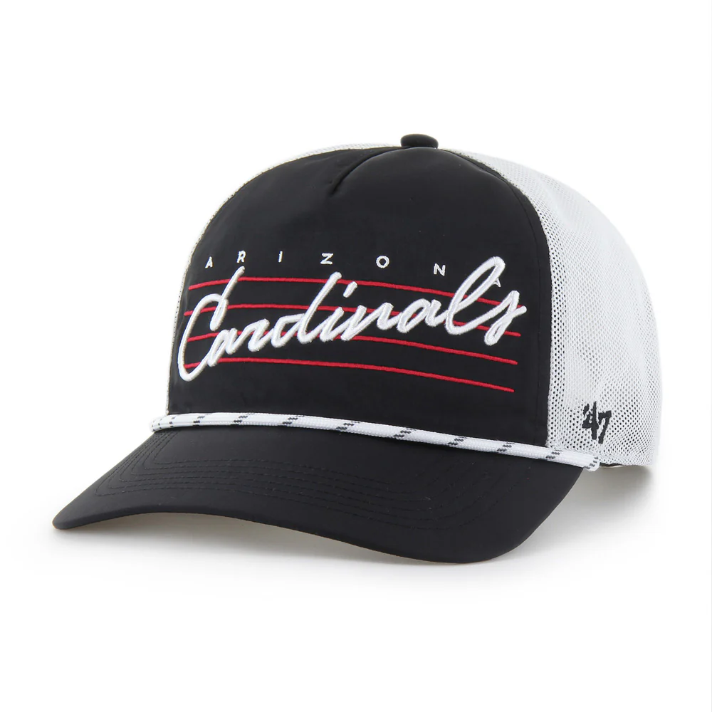NFL Arizona Cardinals '47 Downburst Mesh Hitch Adjustable Hat - Black