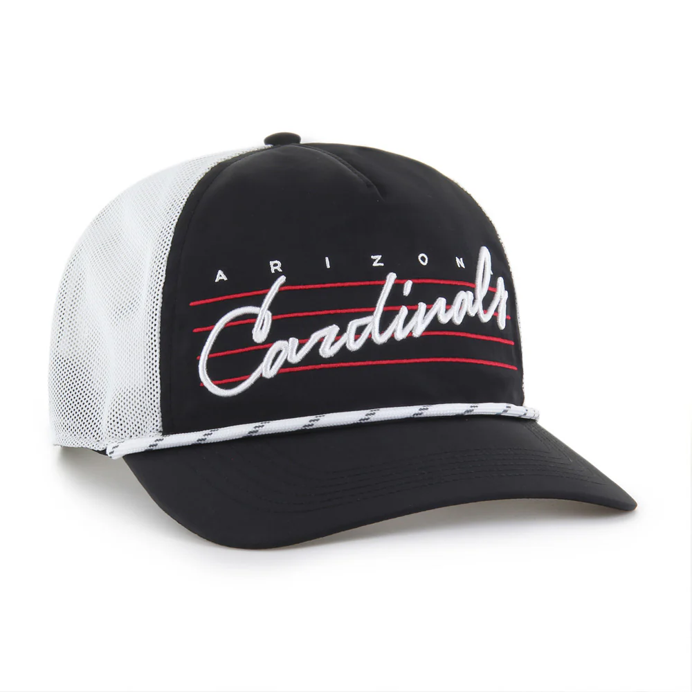 NFL Arizona Cardinals '47 Downburst Mesh Hitch Adjustable Hat - Black - Image 2