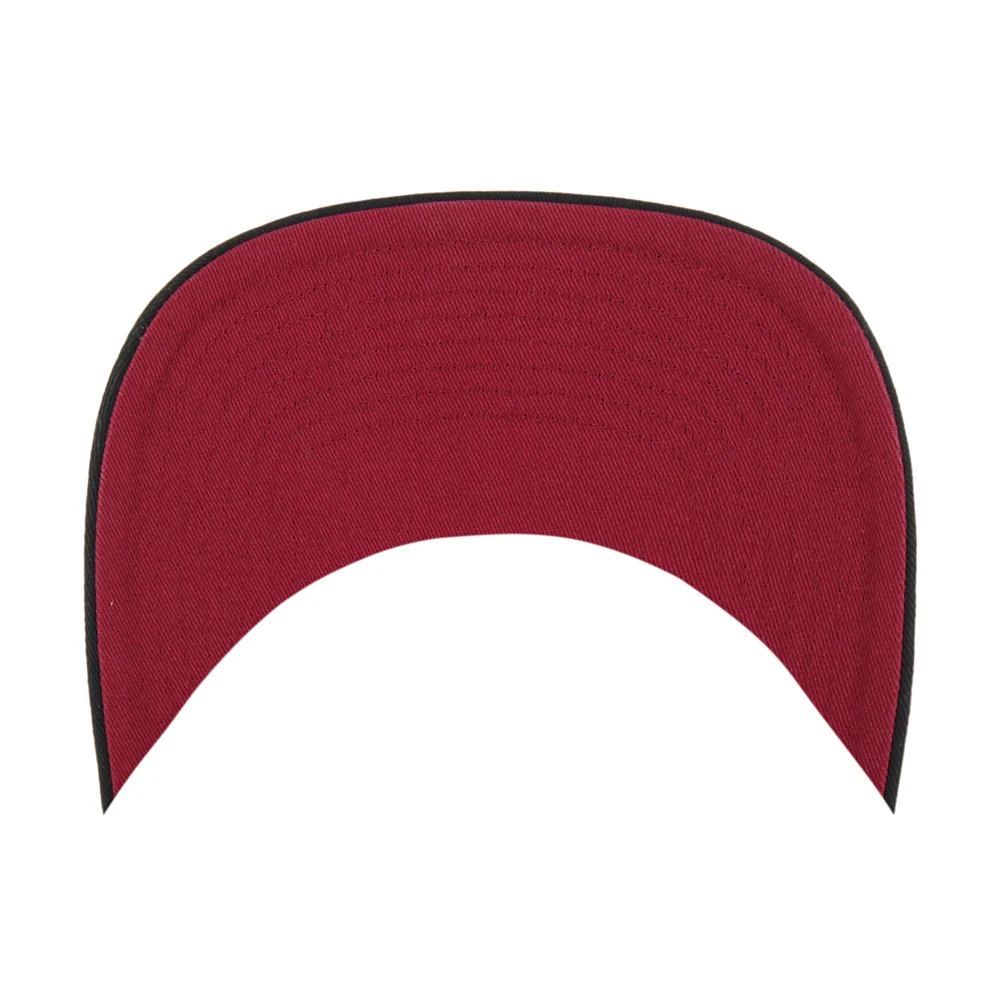 NFL Arizona Cardinals '47 Hardline Trucker Adjustable Hat - Black - Image 3
