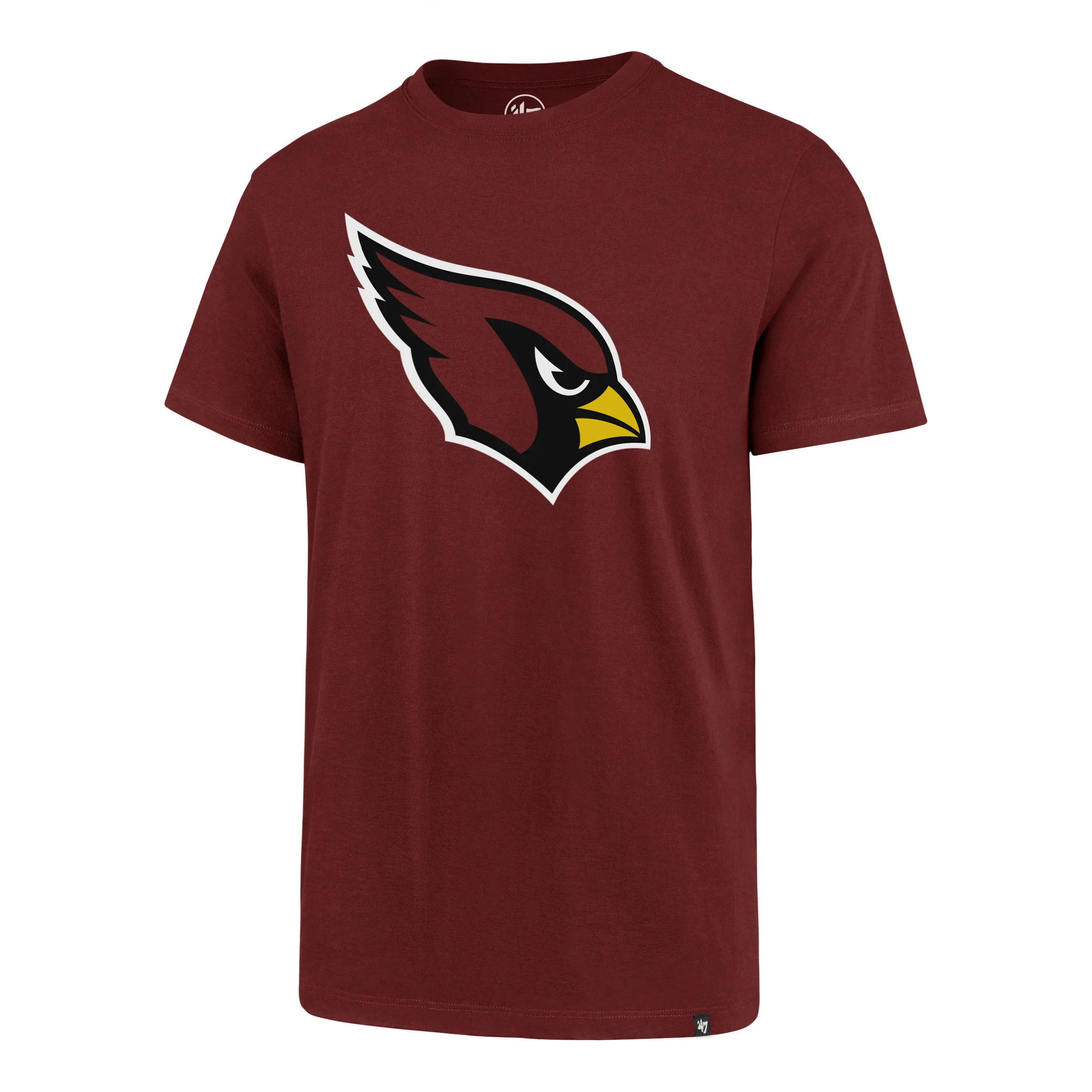 NFL Arizona Cardinals '47 Logo Imprint Super Rival T-Shirt - Red