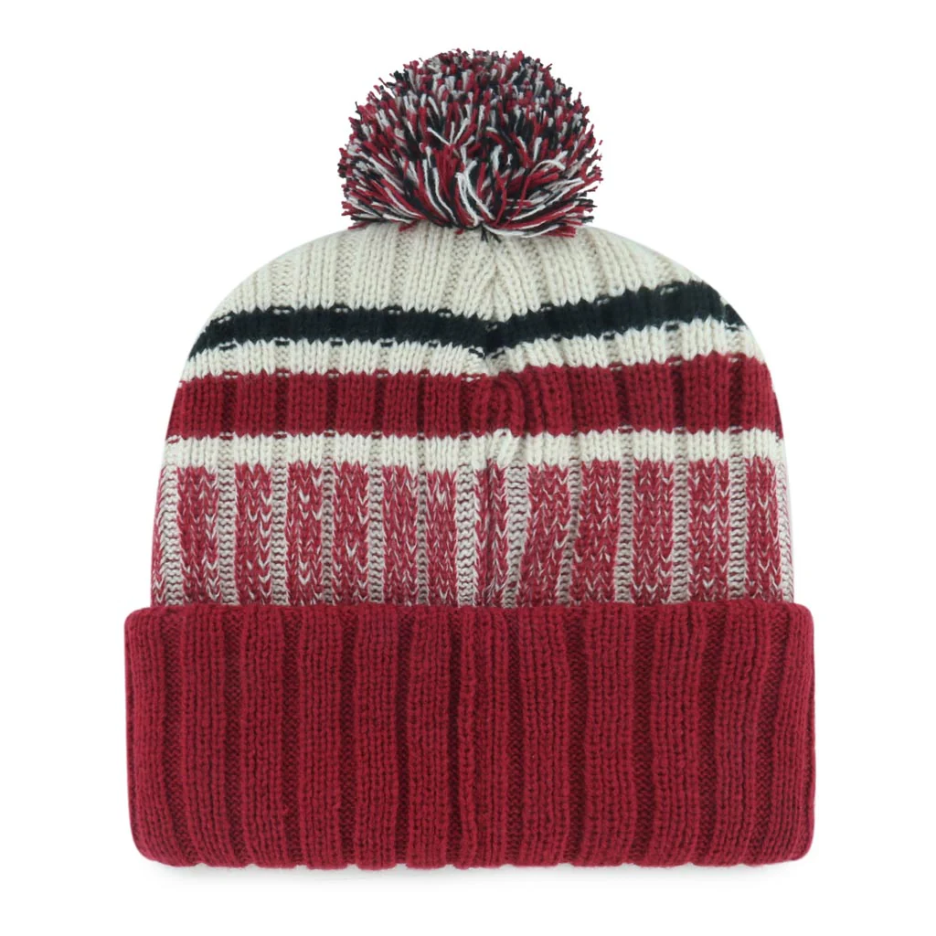 NFL Arizona Cardinals '47 Long Range Cuff Knit Hat - Red - Image 2