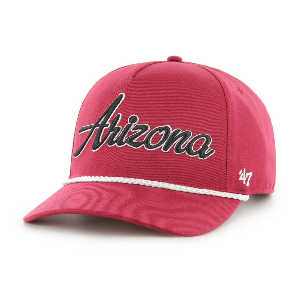 NFL Arizona Cardinals '47 Overhand Hitch Snapback Hat - Red - Image 2