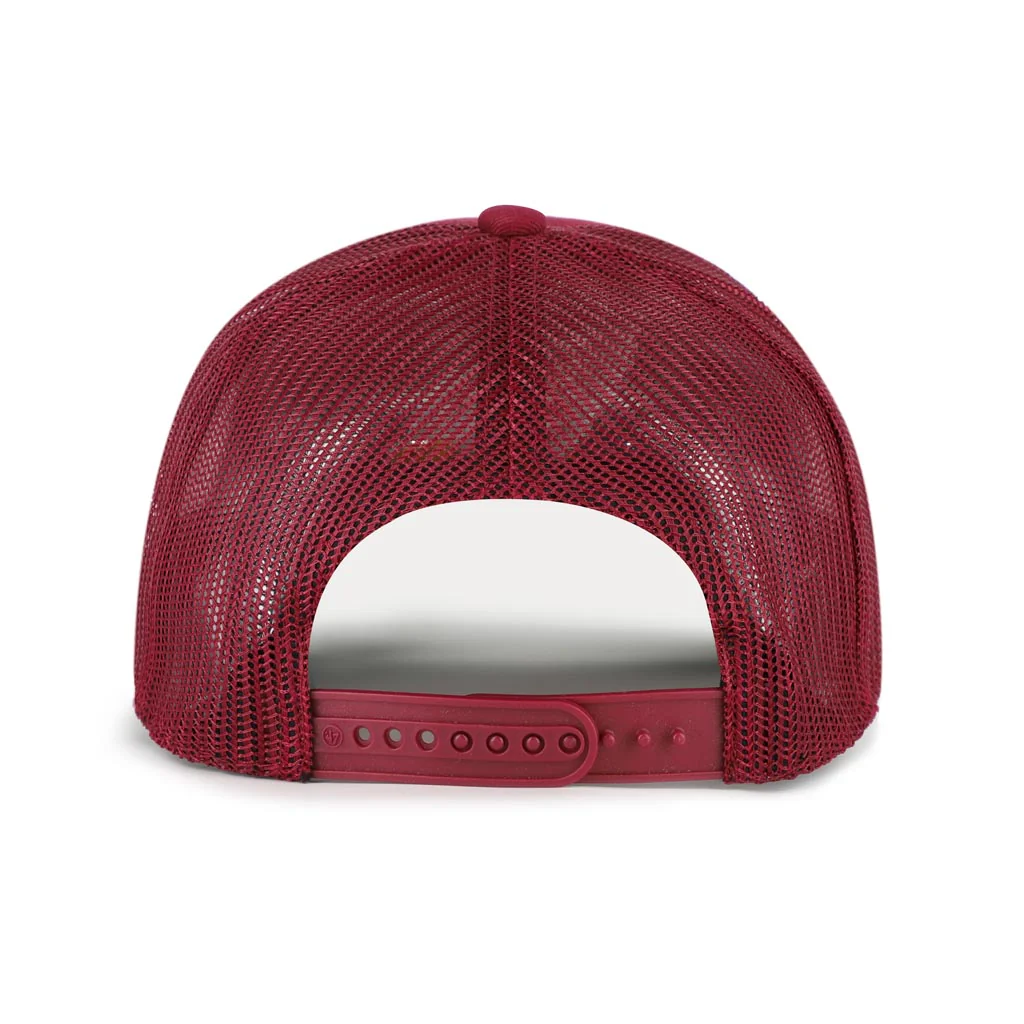 NFL Arizona Cardinals '47 Relaxed Fit Snapback Trucker Hat - Red - Image 2