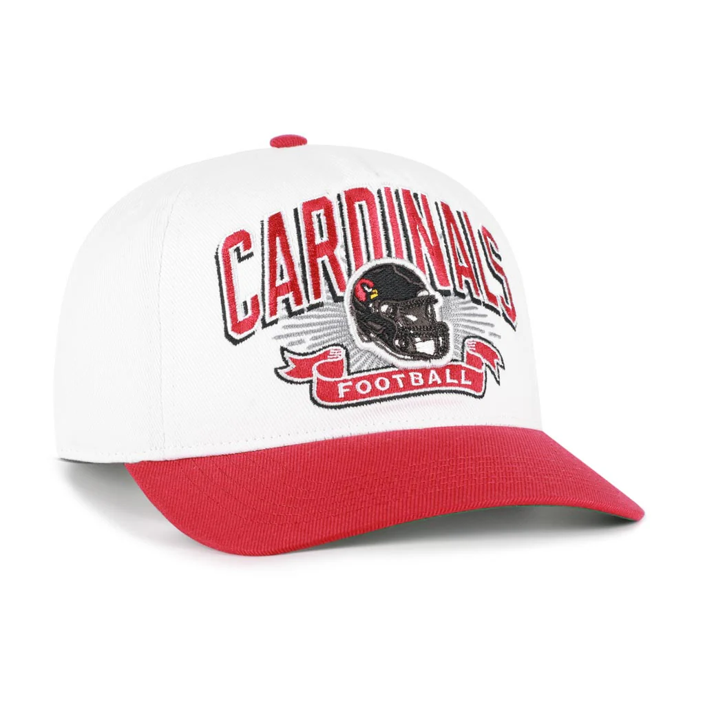 NFL Arizona Cardinals '47 Two-Tone Prime Play Hitch Snapback Hat - White - Image 2